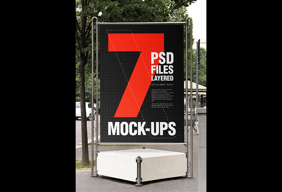 flyer-and-poster-urban-mockups-set-pack-5
