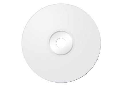 Мокап CD белый