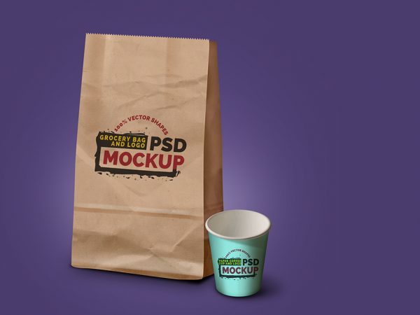grocery-bag-coffee-cup-mockup