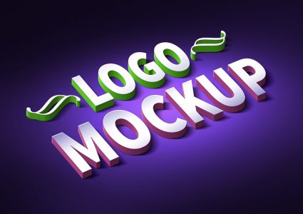 Мокап логотипа