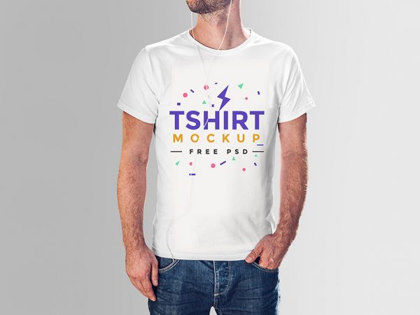 Free-Tshirt-Mockup-PSD-Template