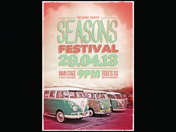 SeasonsFestival Poster byIndieground
