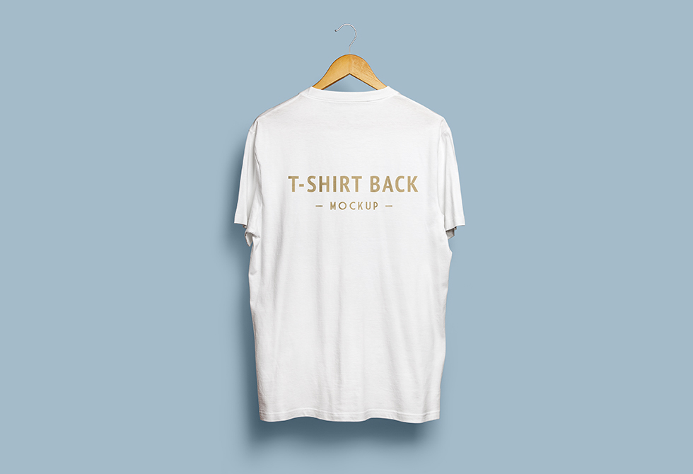 T-Shirt Mock-Up Back