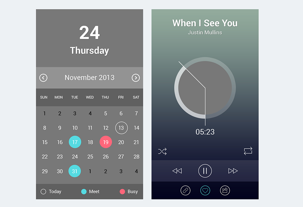 iOS 7 App Screens1