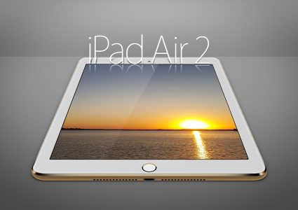 Мокап iPad Air 2