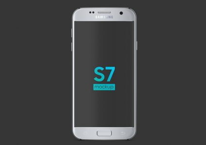 Мокап Samsung Galaxy S7