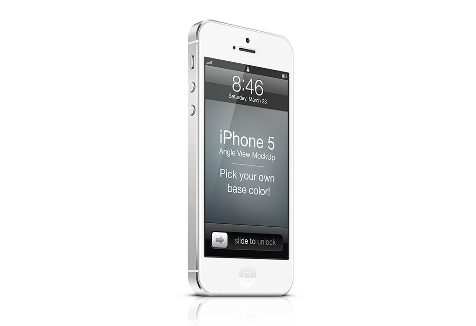 Мокап iPhone 5