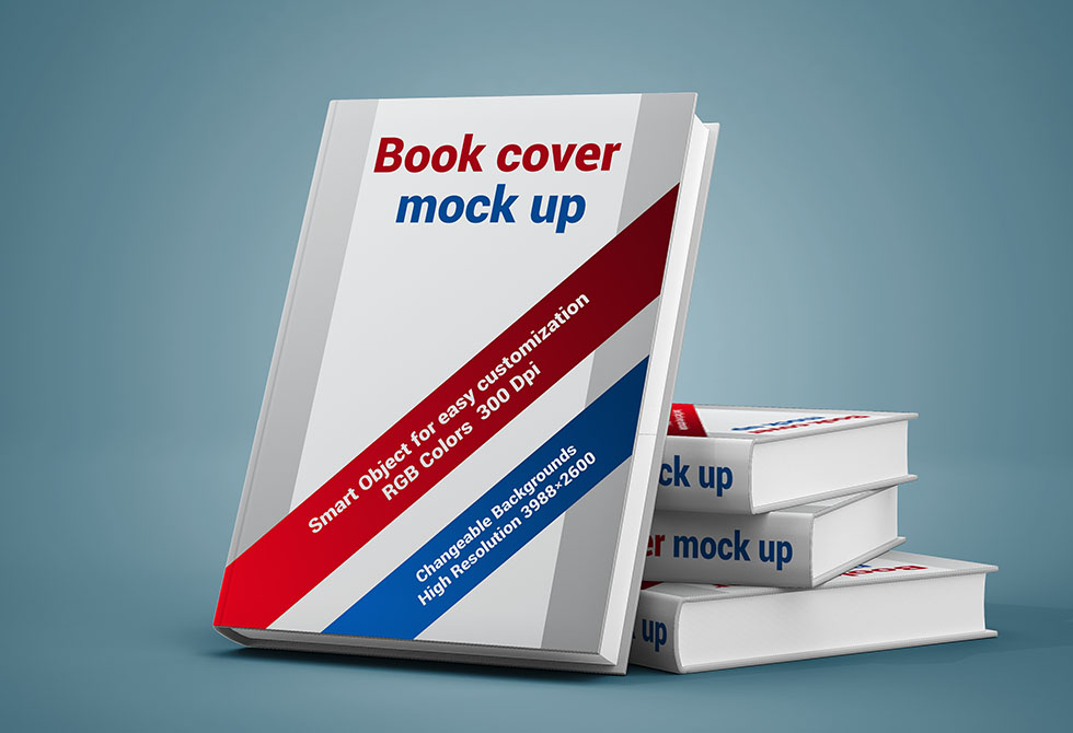 Book Cover Display Mockup