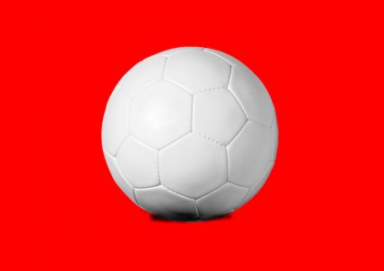 Мокап футбольного мяча