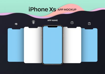 Мокап iPhone XS App