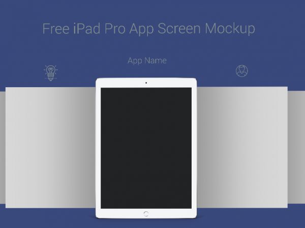Мокап Apple iPad Pro App
