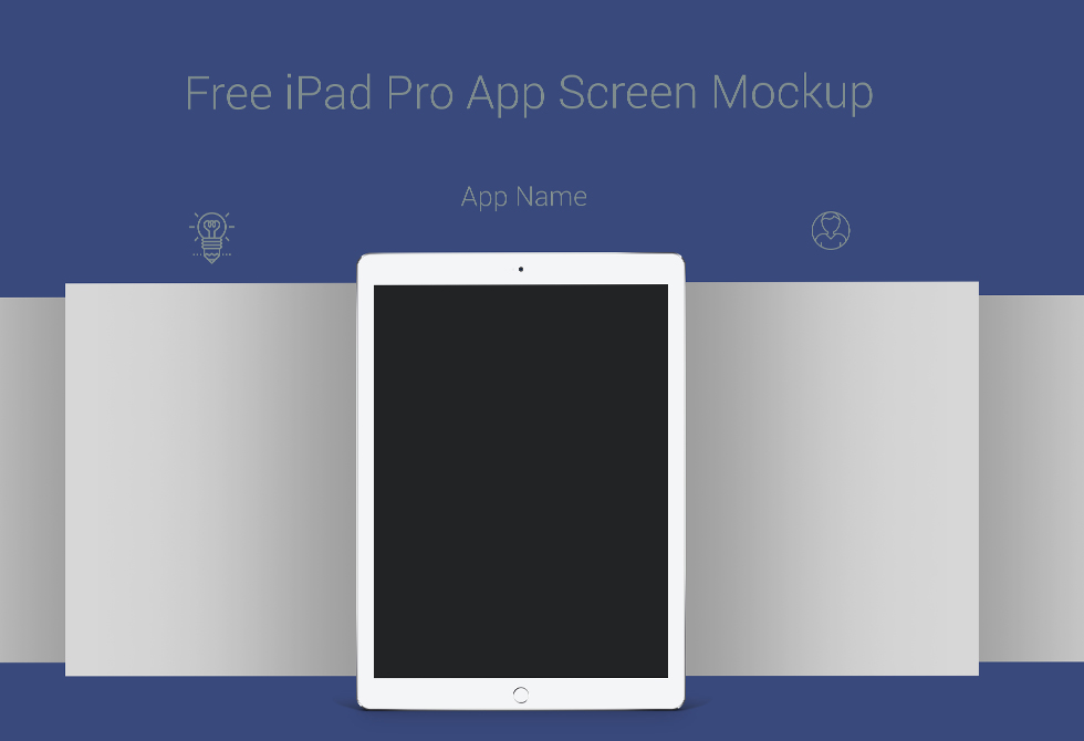 Мокап Apple iPad Pro App