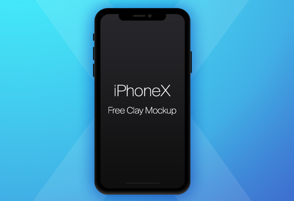 Мокап Apple iPhone X